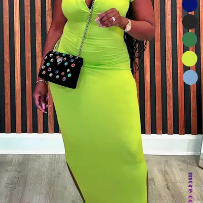 green spring dress Good Luck Dress in Green XS +3