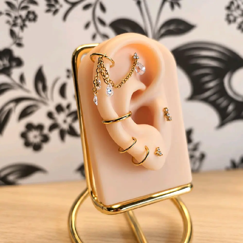 Sprinkle Earring Chain, Ear Curation, Connecting Chains, Earring Stack