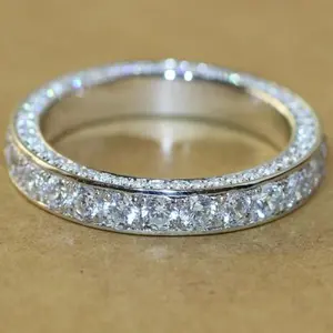 【V22】 Cubic Zirconia Ring - Elegant Personalized Jewelry for Women