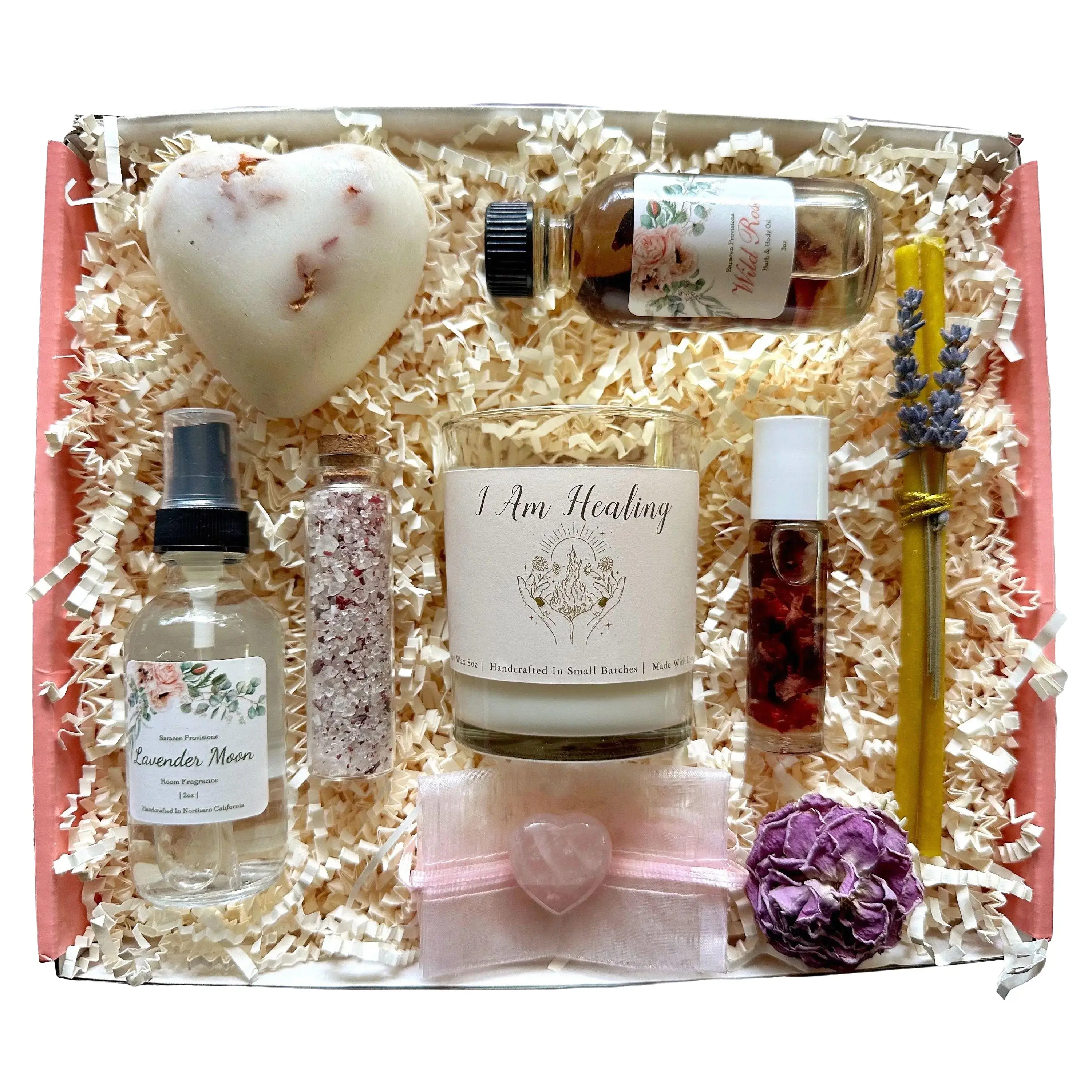 Get Well Soon - Empowering Strength and Support Gift, Cancer Recovery, Surgery Care Box, Breakup Gift, Encouragement, Self-Care Box