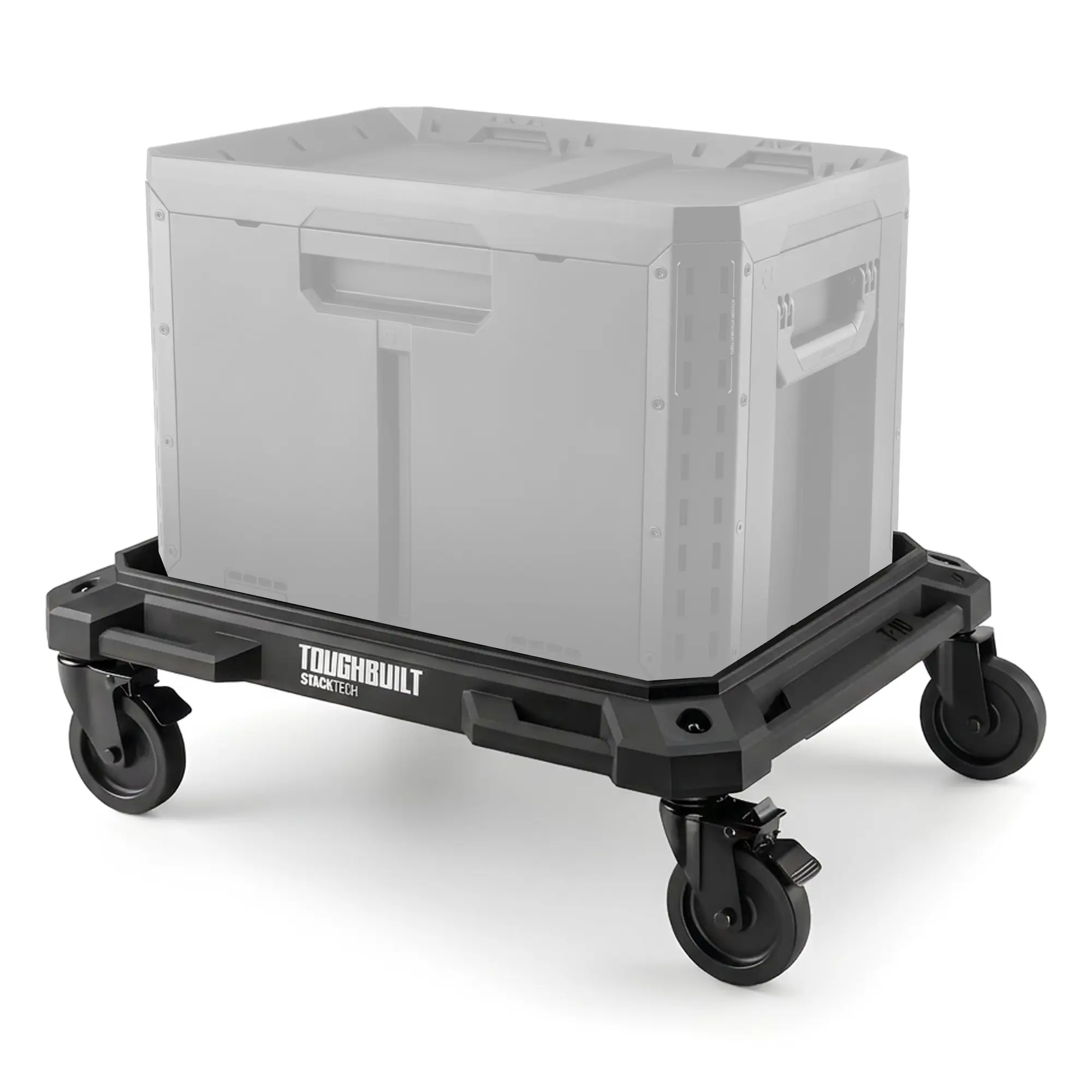 ToughBuilt 4-Wheel Cart, Rolling Dolly for StackTech Tool Boxes & Organizers ToughBuilt 4-Wheel Cart, Rolling Dolly for StackTech Tool Boxes & Organizers