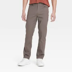 Men's Comfort Wear Slim Fit 5-Pocket Pants - Goodfellow & Co - Brown 30x30