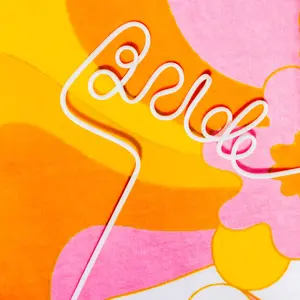 White Bride Silly Reusable Plastic Straw for Engagement, Wedding Party & Bachelorette Celebrations