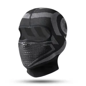Balaclava Full Face Mask, High Elastic Breathable Full Face Mask, Women and Men Sports Hood Headwear, Comfortable Elastic Ski Mask for Outdoor Activities