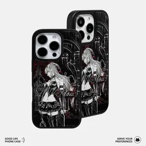 Death Note Misa Amane Phone Case - Gothic Dark Anime Style |  Trendy Aesthetic Phone Case for iPhone17promax 17pro 17 16 15 14 13 12s25 s24 s23