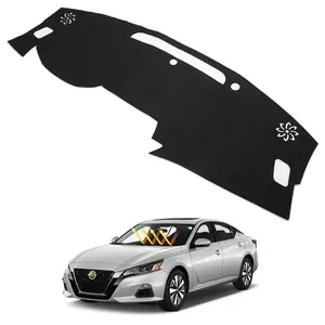 Canvle Custom Fit Dashboard Cover Mat for Nissan Altima 2019-2026 Flannel Anti-Glare UV Protection Interior Accessories