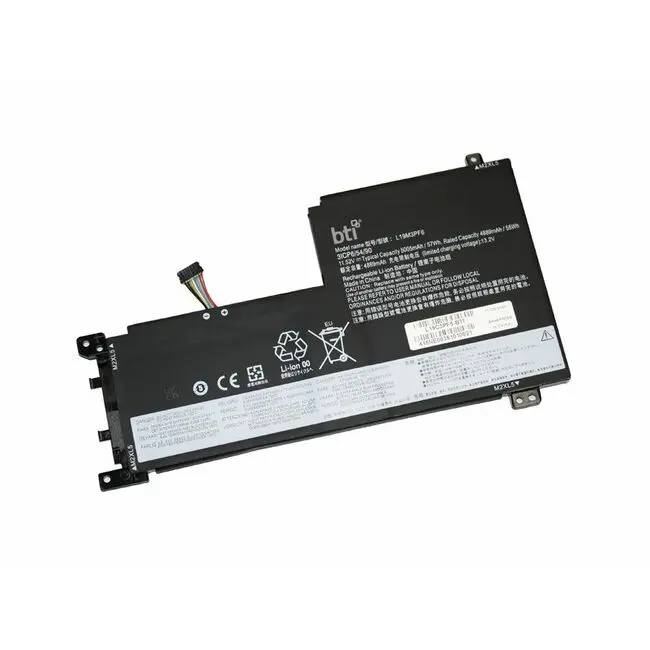 BTI L19C3PF5-BTI 11.52V 55WHR LI-ION BATTERY 5B10W86944 5B11N52016 L19C3PF5 SB10W86951 5B10W86945 5B11N52035 L19L3PF2 SB10W86952 5B10W86947 5B11N52036 L19M3PF6 5B10W86959 L19C3PF4 SB10W86938 IDEAPAD 5-15ITL05 82FG 5-15ITL05 5-15IIL05 81YK