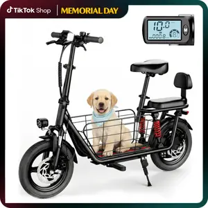 WINDHORSE C3 Electric Scooter with Seat for Adults, 850W Peak, 14” Tire, 25 Miles Max Range, 22 MPH, Dual Suspension, 3 Gear Speed, Adjustable E Scooter with Seat and Basket for Commuting, 330lbs Load