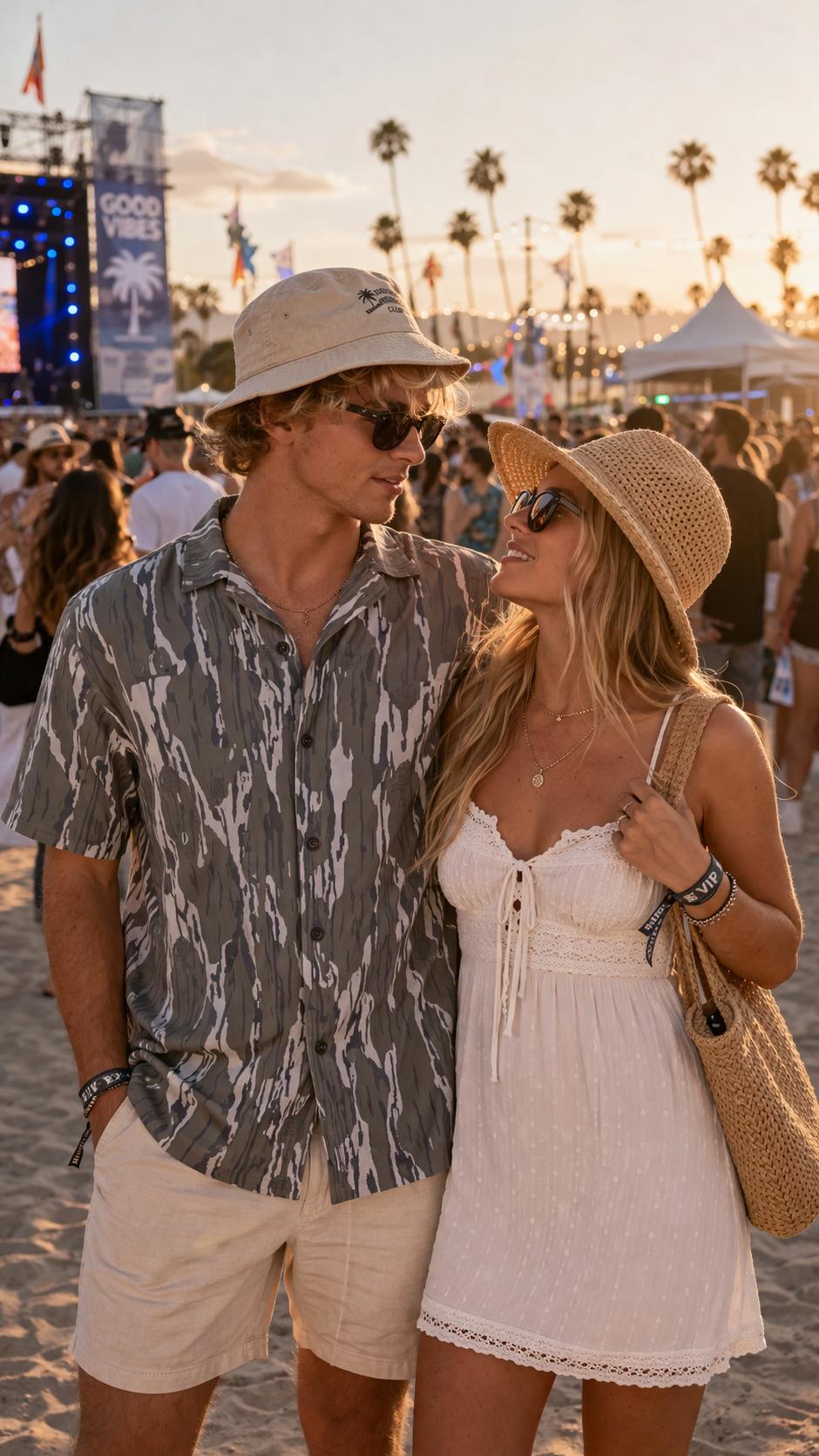 MEN’S CAMO HAWAIIAN SHIRT  LIGHTWEIGHT SHORT SLEEVE BUTTON DOWN – SUMMER BEACH & STREETWEAR