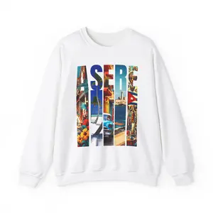 Unisex Heavy Blend™ Crewneck Sweatshirt, CUBAN CULTURE, ASERE