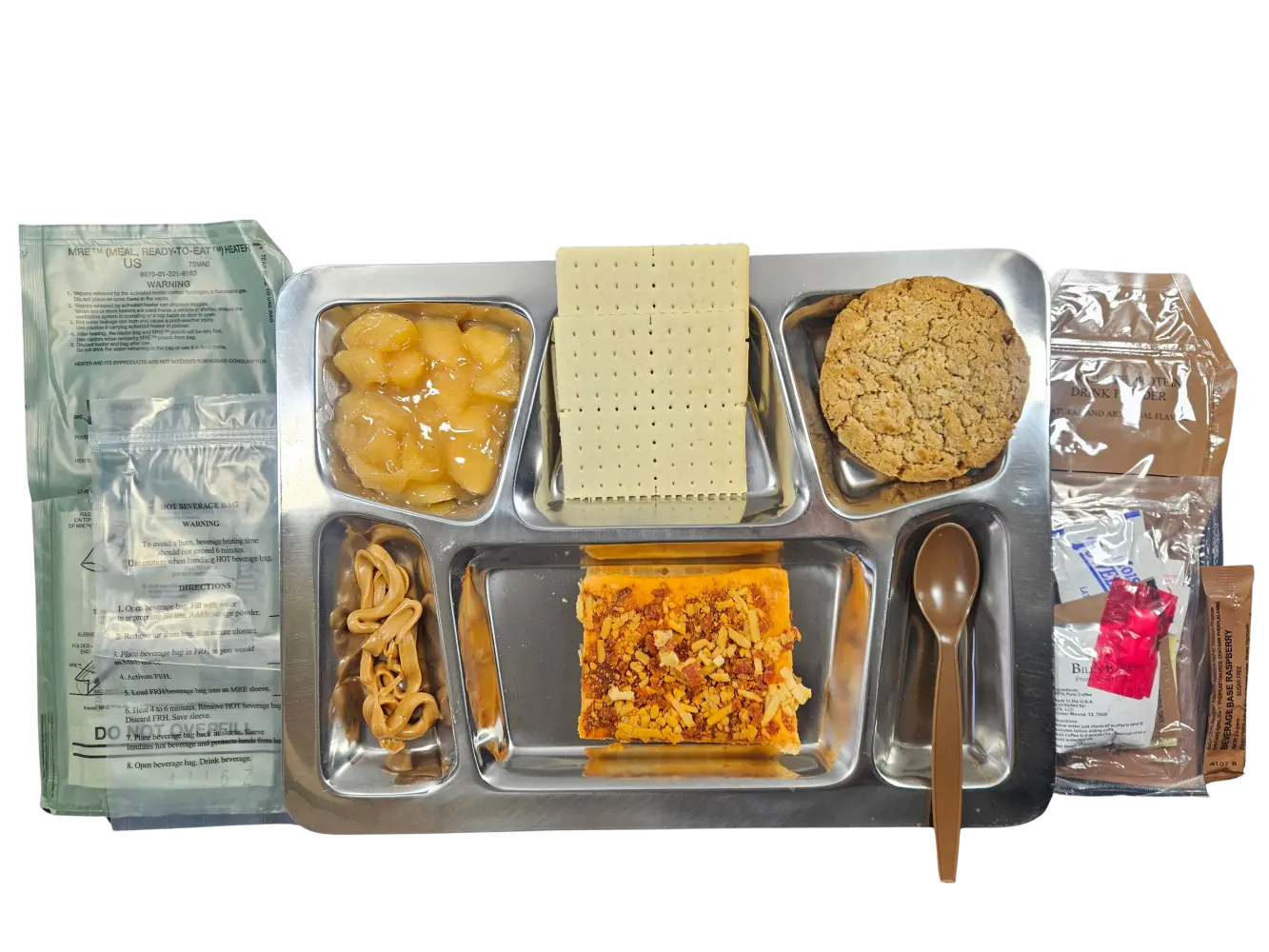 MRE Case B [Menus 13-24] - 12 Meals Ready to Eat - Total