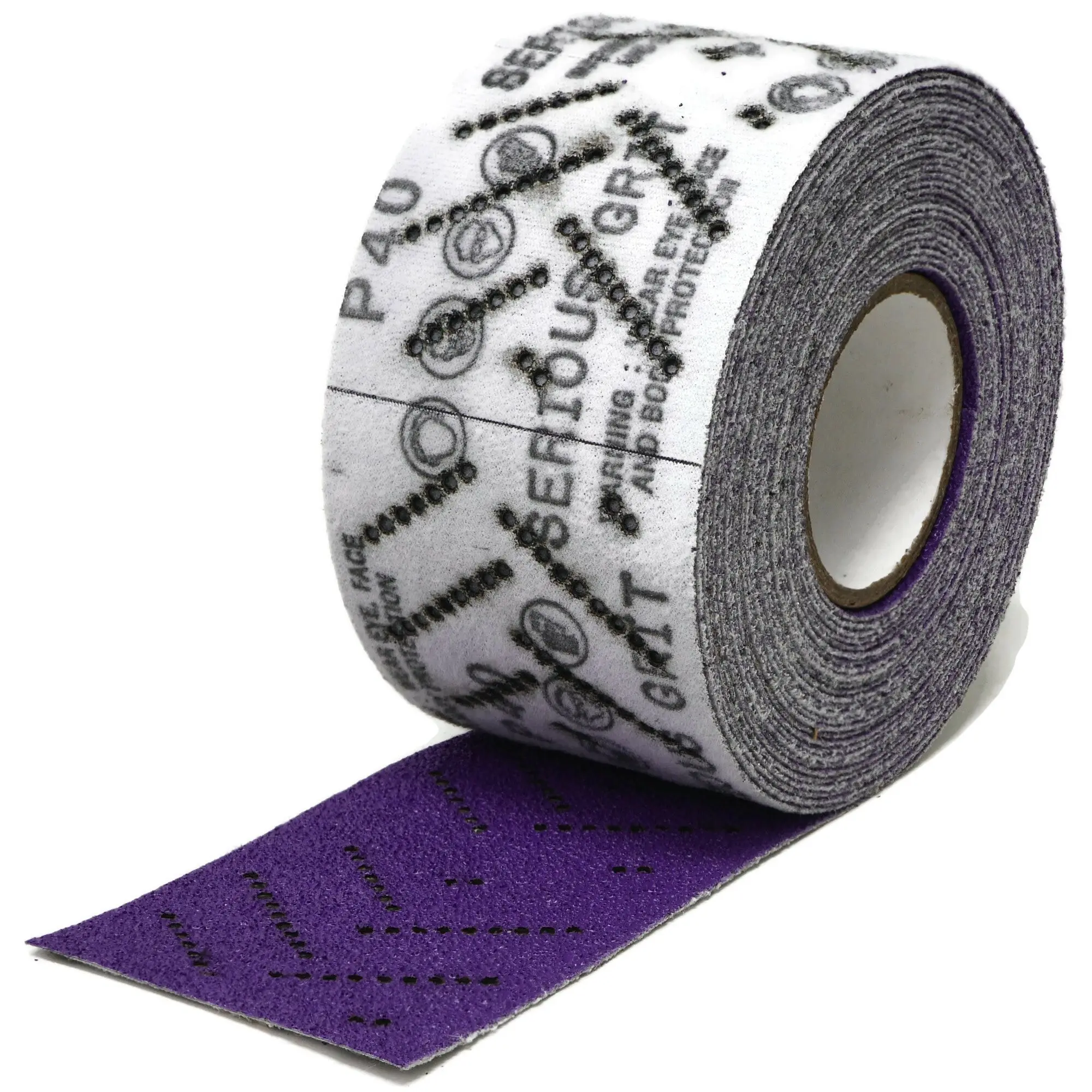 Ceramic Multi-Hole Hook & Loop Sandpaper Rolls Ceramic Multi-Hole Hook & Loop Sandpaper Rolls