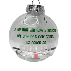 A Tip That Will Erase Golf Ornament