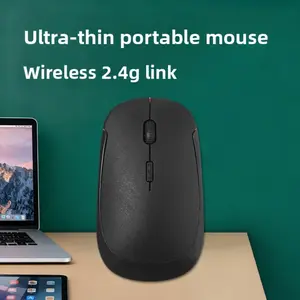 Wireless Single Mode (2.4g) Battery Model, Long-Lasting Power, Lightweight Ergonomic, Comfort Grip, Ideal for Office, Dorm, Travel