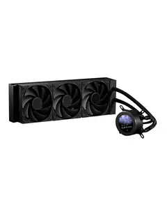 CPU Liquid Cooler AIO Water Cooling System With 120mm PWM Fans, Three Fan High Efficiency Radiator, Compatible With Intel And AMD Platforms, All In One CPU Cooler For Gaming PCs And High Performance Workstations, Quiet Operation