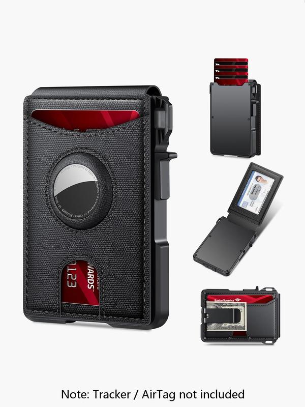 Men's Business Style Minimalist Card Holder, Rfid Card Slots, Magnetic Closure Card Holder Organizer, with Rfid Blocking, Multi Card Slot Wallet for Men for Daily Use, Pu Card Holder Men's Business Style Minimalist Card Holder, Rfid Card Slots, Magnetic Closure Card Holder Organizer, with Rfid Blocking, Multi Card Slot Wallet for Men for Daily Use, Pu Card Holder