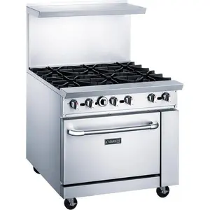 Dukers USA, DCR36-6B, Gas Range