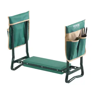 VEVOR Garden Kneeler and Seat 6" EVA Pad Folding Garden Stool Heavy Duty Garden Bench