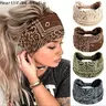Women's 4-5 Pack Universal Cashew Pattern Elastic Polyester Sports Headbands - Boho Cotton Pattern, Breathable, Moisture-Wicking Sweatbands for Workout Look & Daily Wear, All Seasons Athletic Headwear