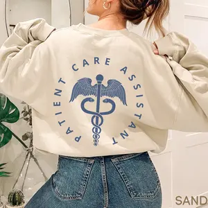 PCA Sweatshirt – Cozy Crewneck for Patient Care Assistants, Thoughtful Gift for Medical Staff and Techs