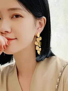 Irregular Geometric Earrings Set, Unique Personality Design, Perfect for Parties and Trendy, Stylish and Eye-Catching