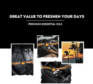 Car Air Freshener Vent Clips, 8 Pack, Provides Long-Lasting Scent, Up to 240 Days, Odor Eliminator