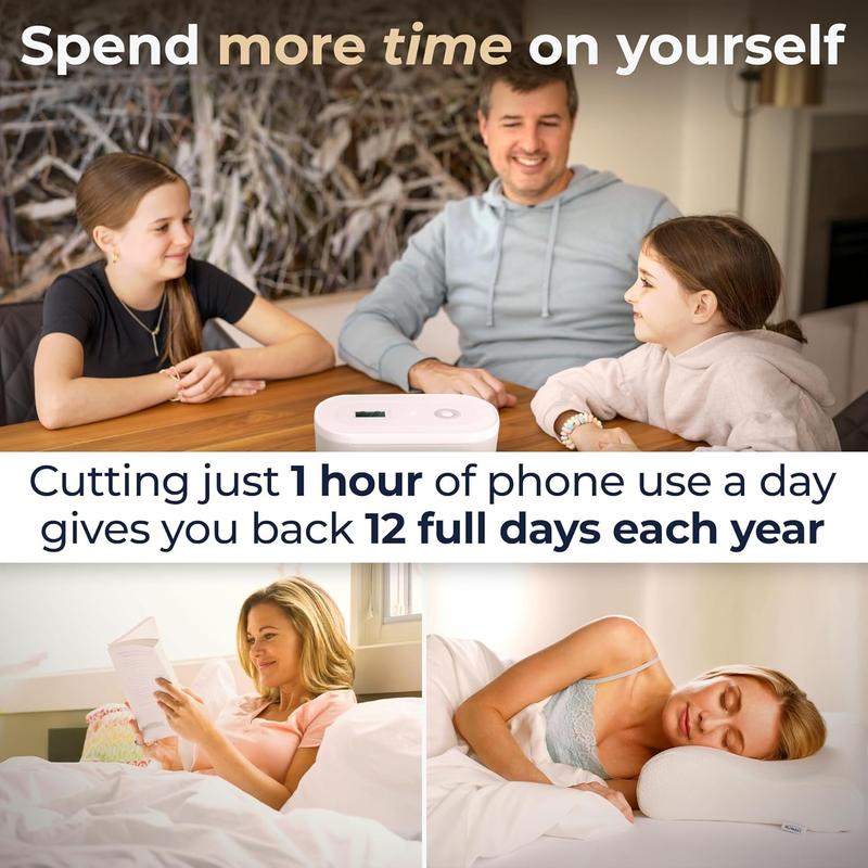 Timed Lock Box | Unplug from Phones, Video , Social Media, Snacks & Cravings | 3 Modes based on Willpower | Easy to Use | Out of Sight ~ Out of Mind | Boost Your Mental Wellness Timed Lock Box | Unplug from Phones, Video , Social Media, Snacks & Cravings | 3 Modes based on Willpower | Easy to Use | Out of Sight ~ Out of Mind | Boost Your Mental Wellness