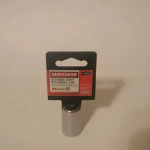 Craftsman 34628 3/8" Drive External Torx E-16 Easy-To-Read Socket