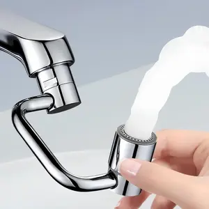 2026 Upgraded Universal Rotatable Faucet Extender - U-Shaped Design, 1080° Rotation, 360° Aerator, Upward Facial Mist, 2 Adjustable Water Modes for Bathroom and Kitchen
