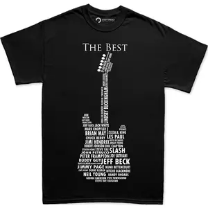 Guitar Legends 1959 American Standard T-Shirt - Men's Guitar T-Shirt - Rock Band Concert Tee