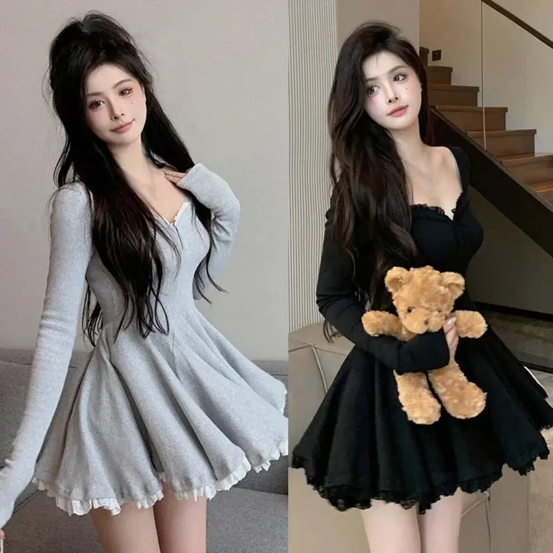 Women Sexy Korean Dress