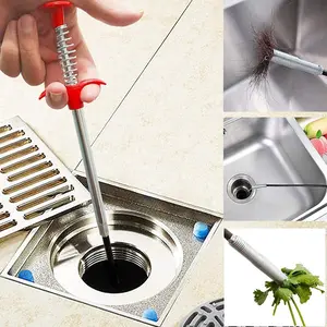 Plumbing Grabber Claw Pick Up Reacher Tool With 4 Claws Bendable Hose Pickup Reaching Assist Tool for Litter Pick, Home Sink, Drains, Toilet,