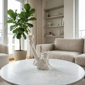 Unique Home Decor Candle Holder, Candle Stand, Perfect Gift for Beauty Lovers, Elegant Decoration, Show American Pride, Ideal Present