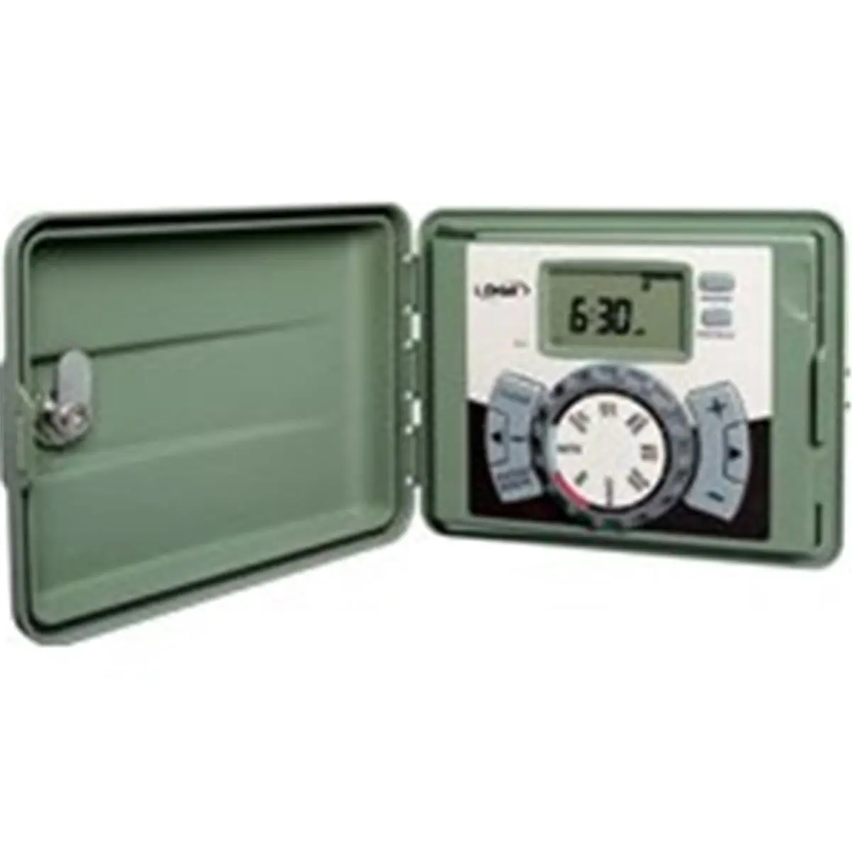 Orbit Irrigation Products 57900 Green LCD Garden Water Timer - Dial Interface, 3 Programs, Water-Saving Irrigation Equipment, Outdoor/Indoor Mount, Headache-Free Programming, 14.25 x 9 x 10.13in, Weatherproof
