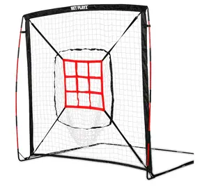 NetPlay Portable Baseball and Softball Practice Net - Color: Black