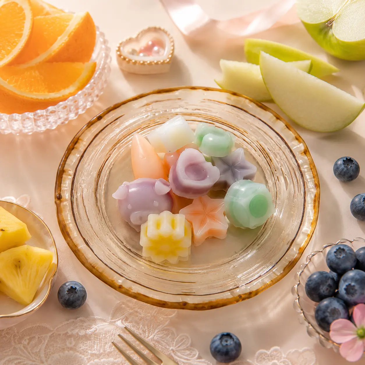Ice Lychee Wax Bottle Candy, 3.5 oz, Sweet Juice-Filled Novelty Treats, Mini Drink Shapes for Sharing