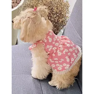 Daisy Print Pet Dress