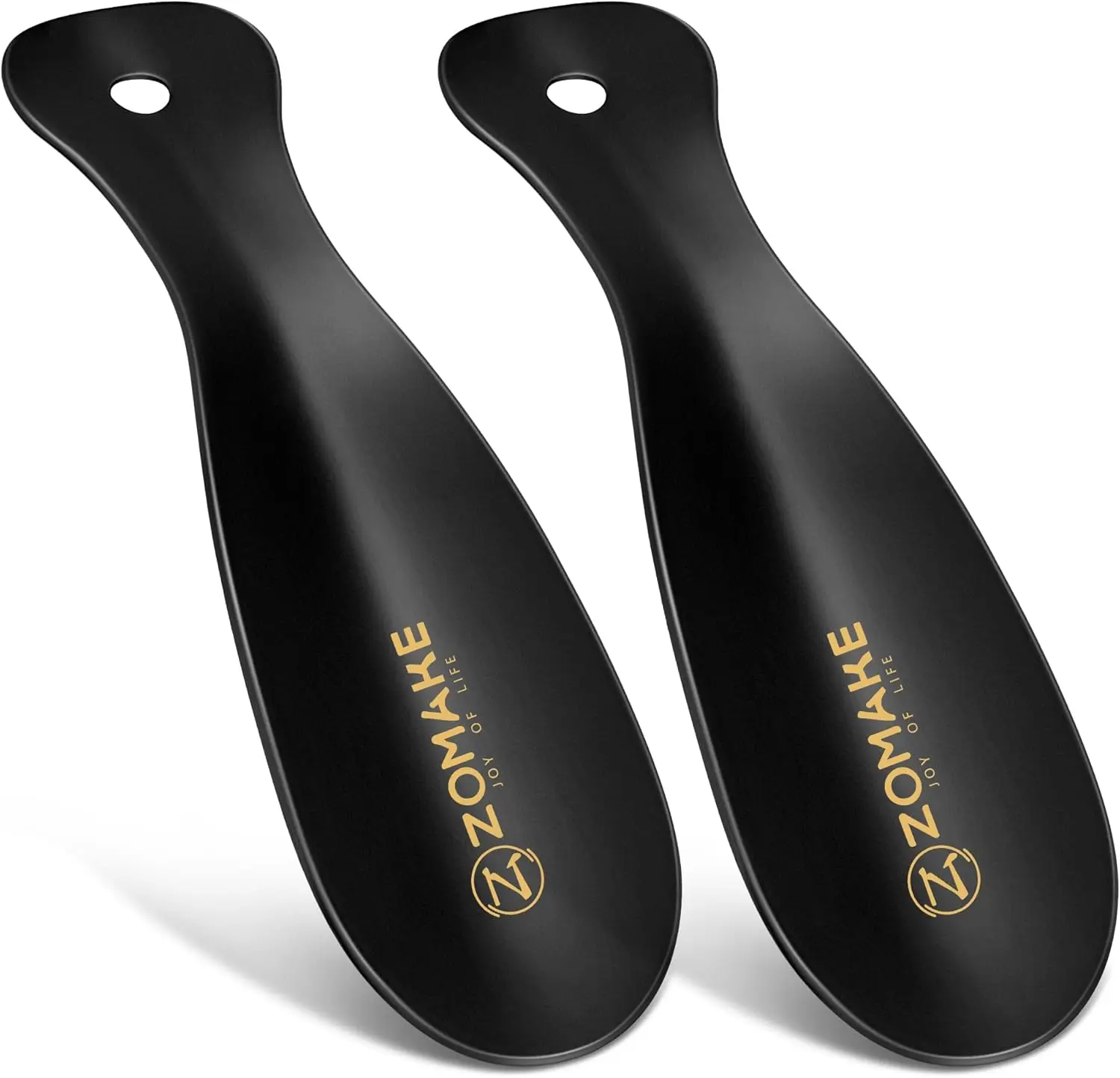 Metal Shoe Horn, Small Travel Shoehorn for Men Women Kids 7.5''&3.9"