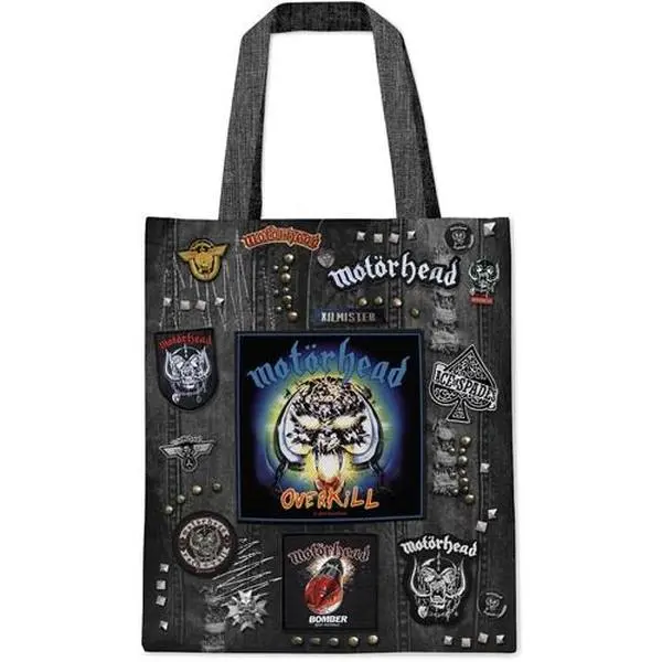 Motorhead - Rocksax - Motorhead - confrontation Bag - 16 X 16 Soft Polyester Bag with Web Handles  [SPECIAL PRODUCTS] Tote / Messenger Bag