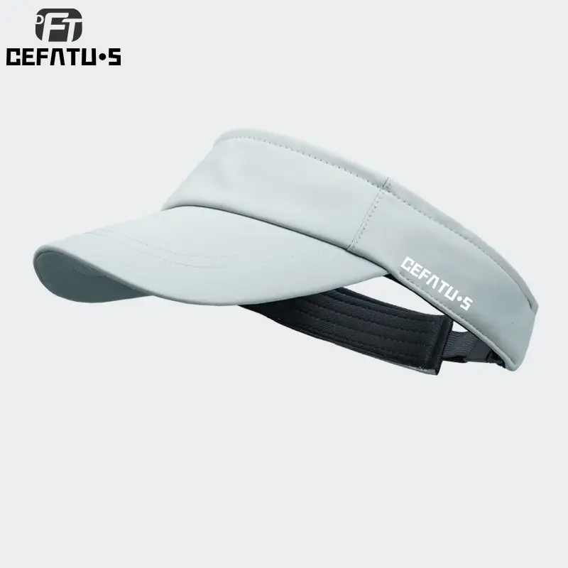 1 Piece Casual & Breathable Sun Hat/Visor, Sports Hat, Summer Hat, UV Protection, Moisture-Wicking & Lightweight, Unisex for Tennis & Badminton.