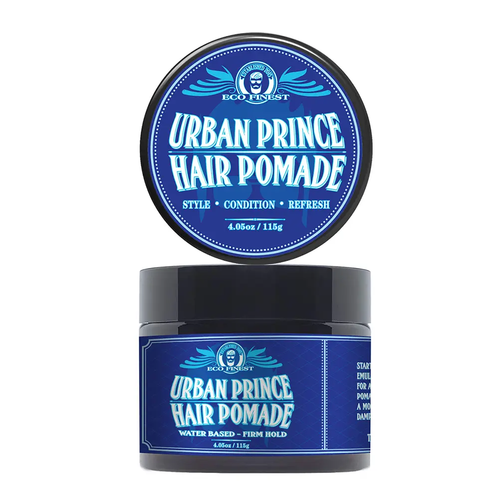 Pacific Prince Matte Pomade 115g/4.05oz Water Based Firm Hold No Build Up Easy Wash for Tight Styles Men's Styling Smells Great Hair Care Comfort