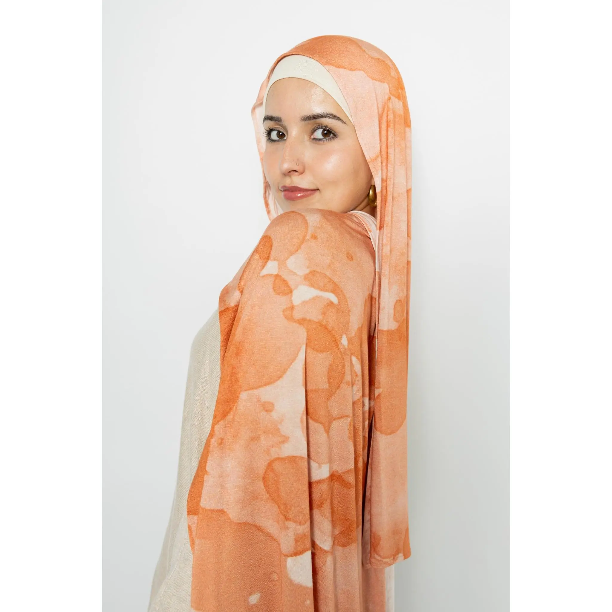 Jersey Print - Pumpkin Spice