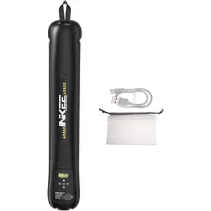 INKEE 12W Bi-Color Inflatable LED Tube Light GC12,Handheld 2700K-6500K LED Video Light Wand with 18.5Wh Lithium Battery for Video Recording Photography Lighting Stick Rechargeable Lamp Modern