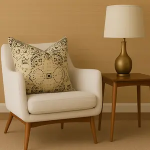 Ada Block Printed Accent Pillow