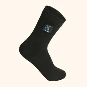 Get Dressed 100% Waterproof Wudhu Socks - Shari'ah Compliant (Black)