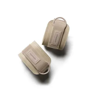 UPPPER Ankle Straps Sail - For Cable Machines, Kickbacks & Glute Workouts, Padded, Hook-and-Loop, D-Rings (Pair)