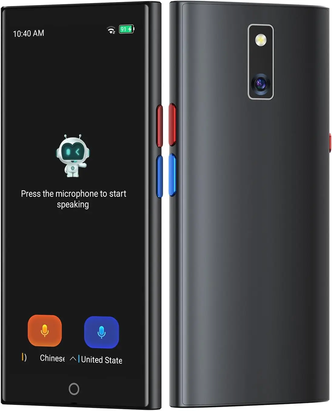 AI Language Translator Device, 2026 Upgraded No WiFi Needed, 150 Languages Online/Offline/Group/Phone Translation Device, 5.5" Screen Two Way Real-Time Voice Translator for Travel Business Learning Recording