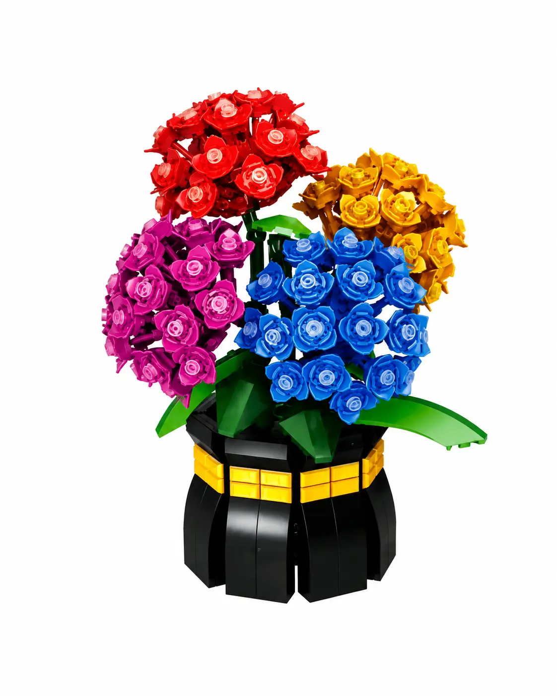 Handmade Building Block Preserved Flowers, Long-Lasting Aesthetic Floral Ornament Perfect for All Occasion Gifts