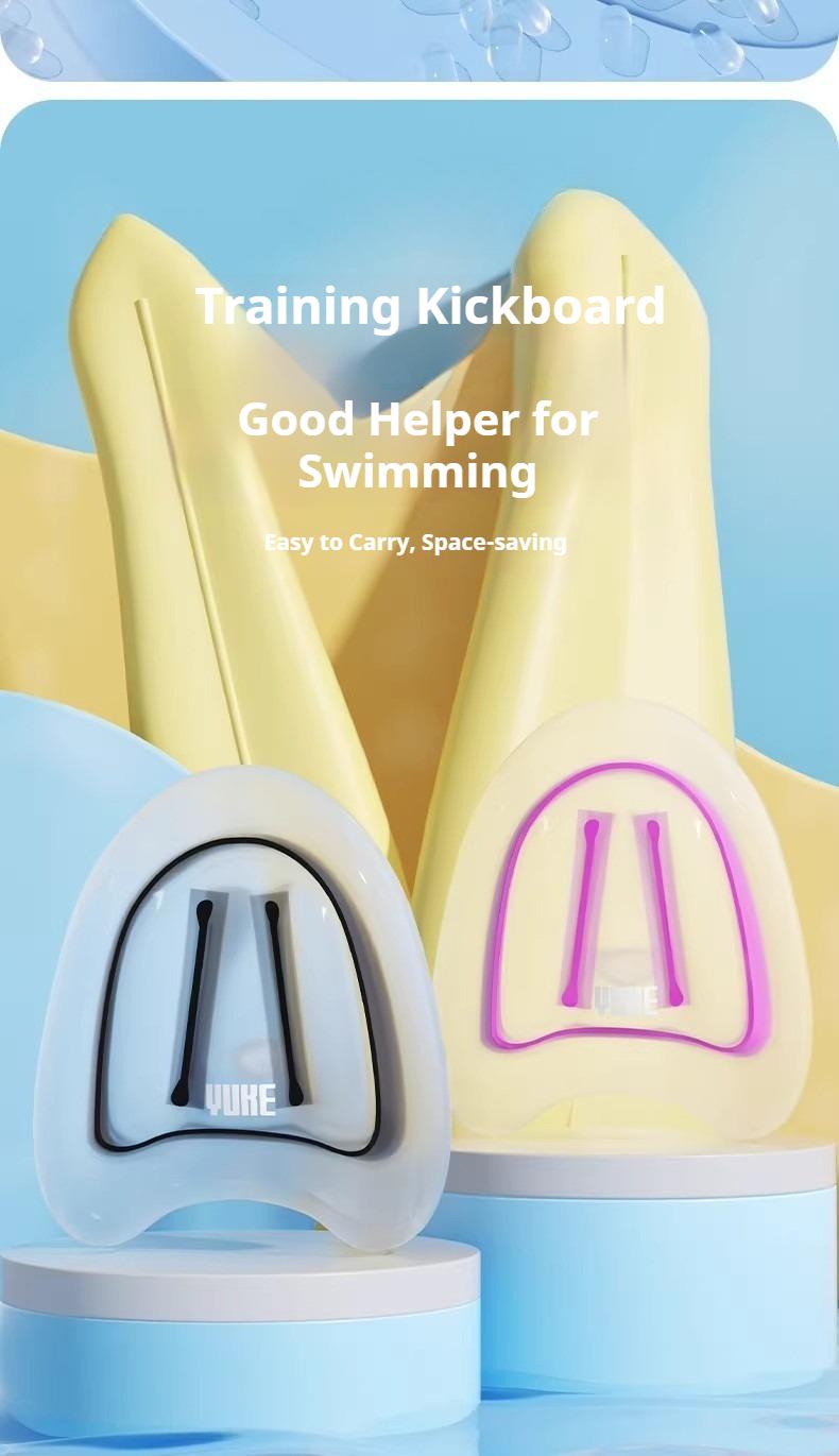 Inflatable Swim Kickboard for Kids & Adults - High Buoyancy Swimming Training Aid for Beginners