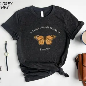 The Only Orange Monarch I Want Shirt, Anti Monarchy Sweatshirt, Pro Democracy T-Shirt, Anti Authoritarianism Tee, Resist Sweater